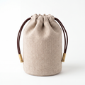 Linen Drawstring Pouch — Soft Living Collection