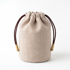 Linen Drawstring Pouch — Soft Living Collection