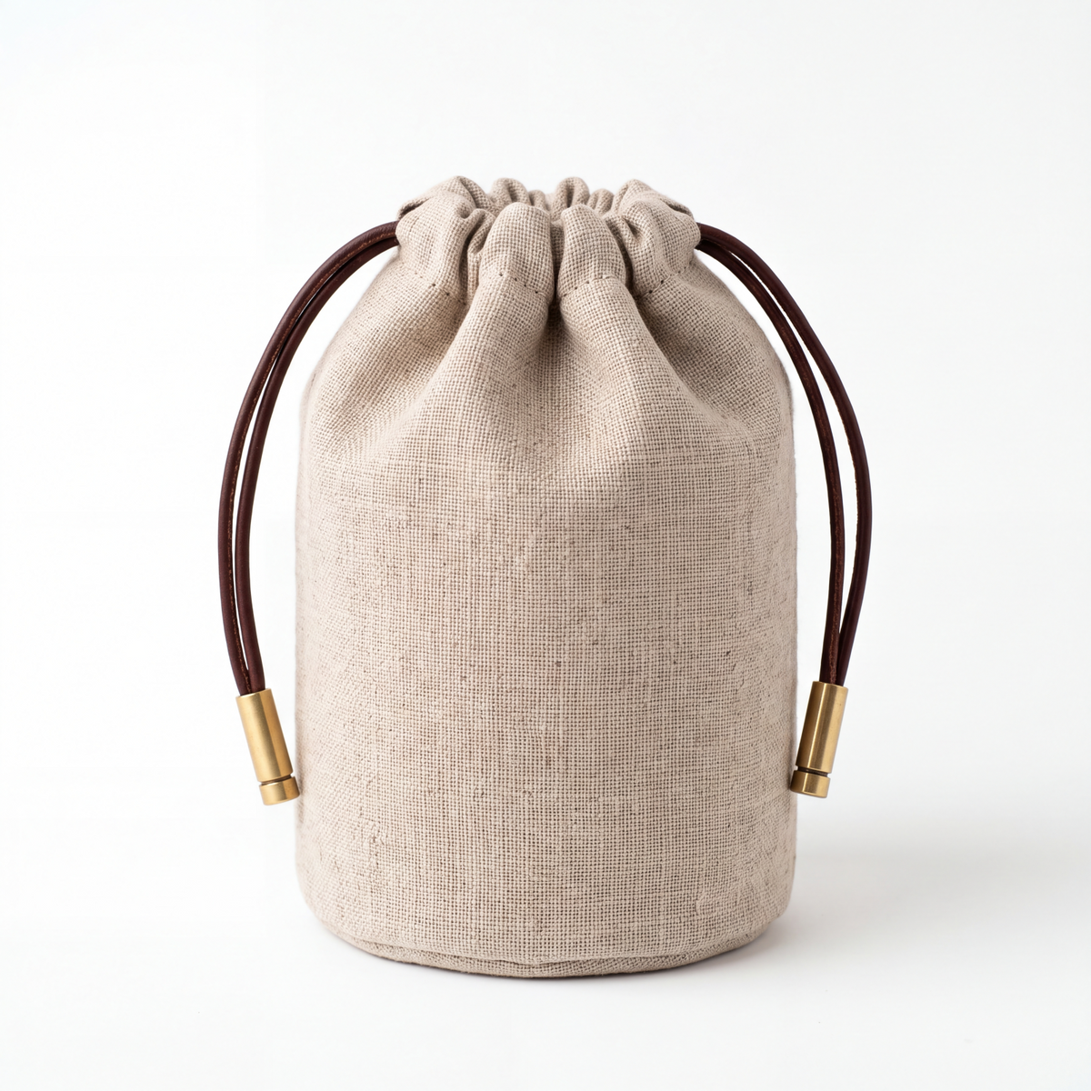 Linen Drawstring Pouch — Soft Living Collection