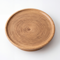 Solid Oak Lathe-Turned Lazy Susan — Forest Collection