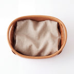 Steam-Bent Wood Carry Basket — Forest Collection