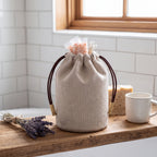Linen Drawstring Pouch — Soft Living Collection