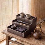 Handmade Ceramic Tiered Organizer — Clay Collection