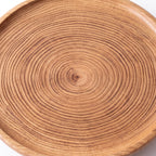Solid Oak Lathe-Turned Lazy Susan — Forest Collection