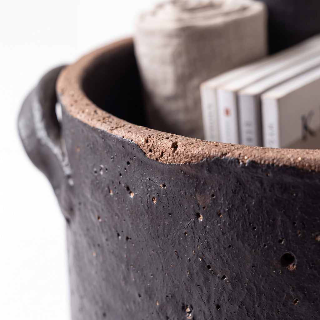 Handmade Ceramic Storage Bucket — Clay Collection