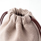 Linen Drawstring Pouch — Soft Living Collection