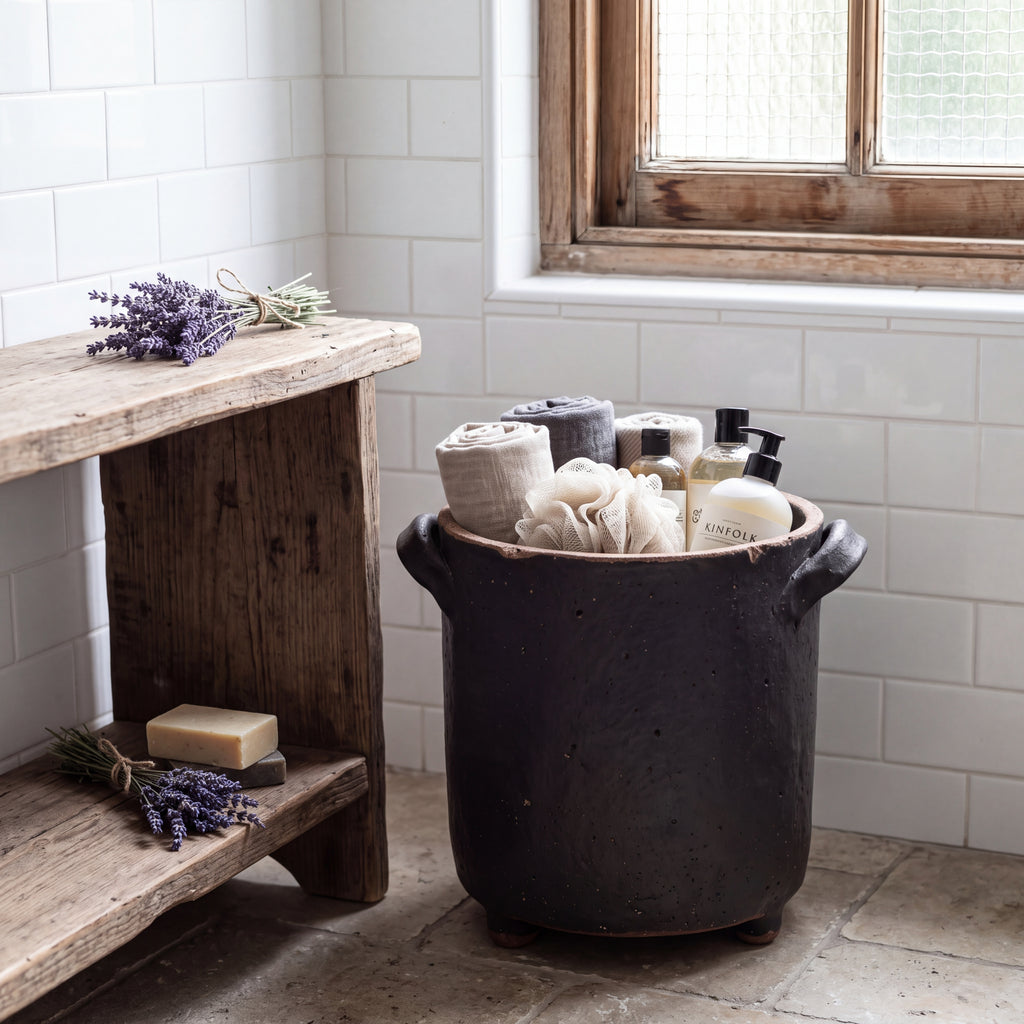 Handmade Ceramic Storage Bucket — Clay Collection
