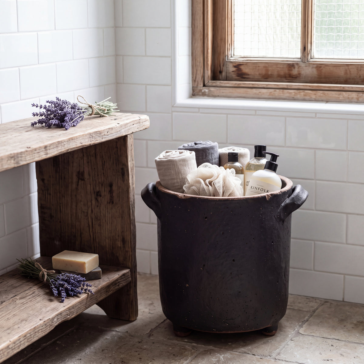 Handmade Ceramic Storage Bucket — Clay Collection
