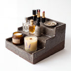 Handmade Ceramic Tiered Organizer — Clay Collection