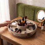 Handmade Ceramic Rotating Organizer — Clay Collection