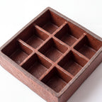 Handmade Ceramic 9-Compartment Lidded Box — Clay Collection